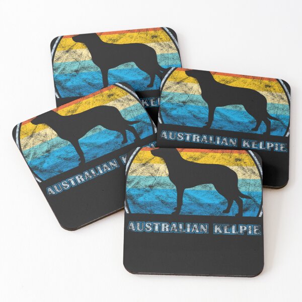 Item preview, Australian Kelpie Vintage Design Dog Lon designed and sold by lareyxzbac.