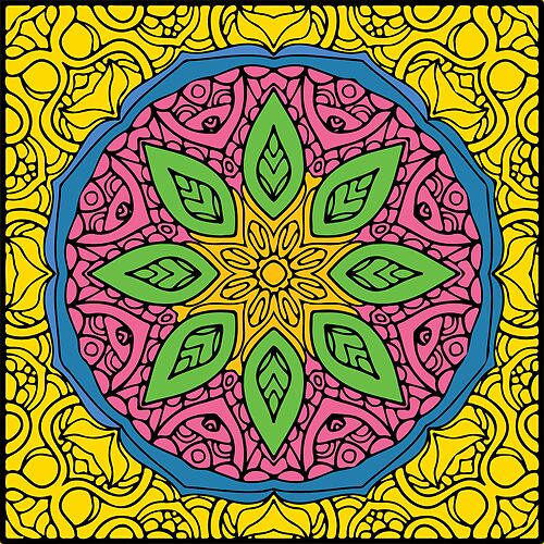 Circle Mandalas 166 (Style:9)