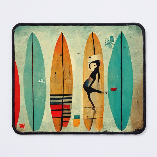 Item preview, Estilo de vida vintage de tablas de surf designed and sold by majobiha.