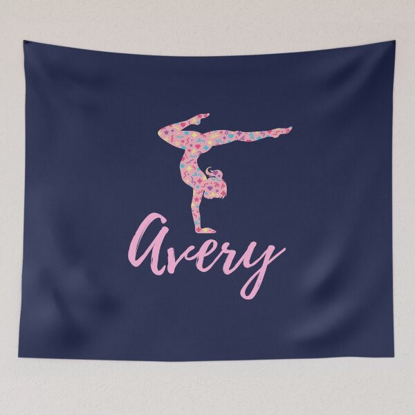 Item preview, Personalized Gymnastics for Girl Named Avery designed and sold by jaygo.
