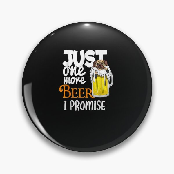 Item preview, Pug Dog Beer Drinking Party Solo una cerveza más Okt designed and sold by maginnbealric.