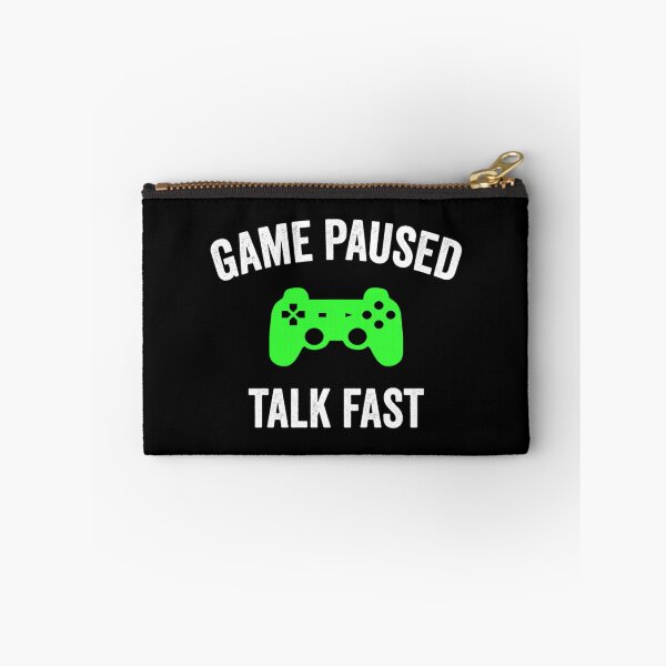 Item preview, Game Paused Talk Fast Essential T-Shirt designed and sold by dianesandraon.