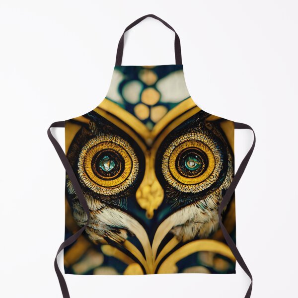 Item preview, Psychedelic Owl #1 | Owl | Bird Of Prey | Gustav Klimt | Alphonse Mucha designed and sold by lrjtucker.