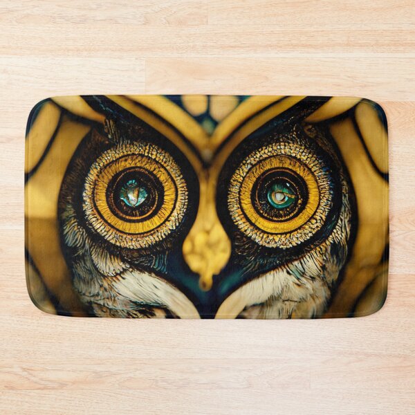 Item preview, Psychedelic Owl #1 | Owl | Bird Of Prey | Gustav Klimt | Alphonse Mucha designed and sold by lrjtucker.