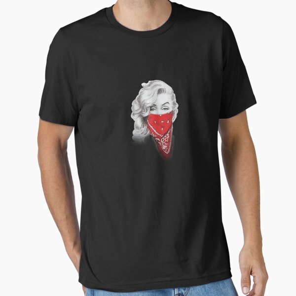 Badass Gang Skull With Red Bandana