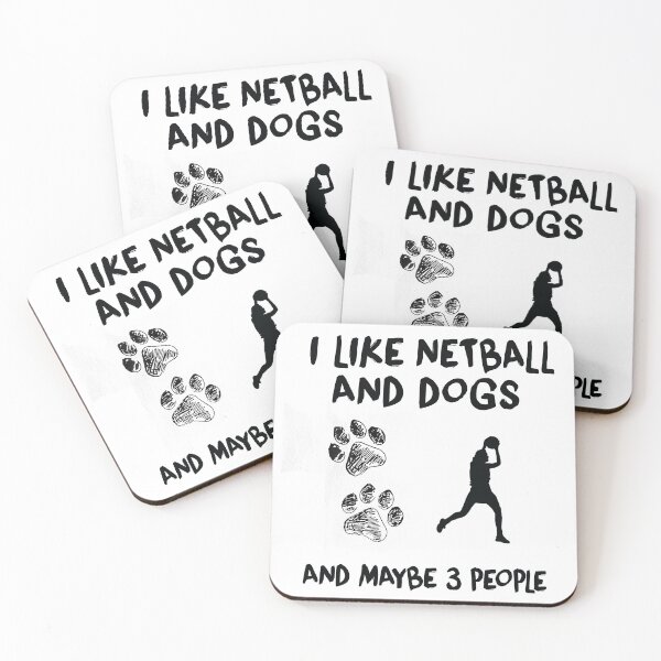Item preview, I Like Netball And Dogs designed and sold by Aerial Addicts.
