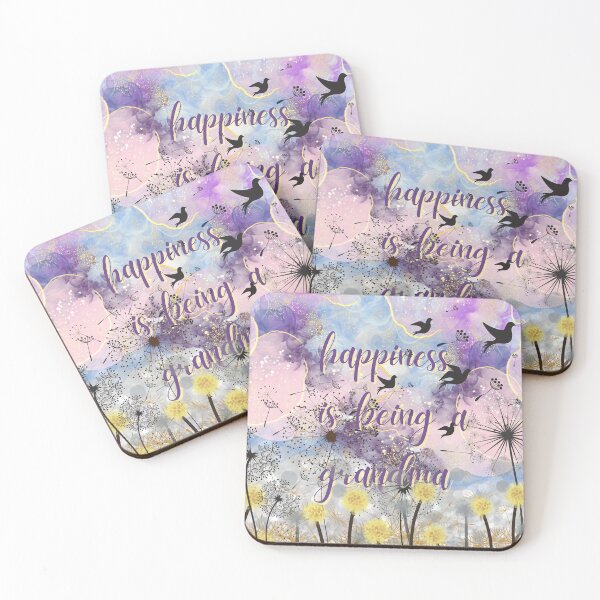 Item preview, Happiness Is Being A Grandma, Grandma Flower designed and sold by calalassy.