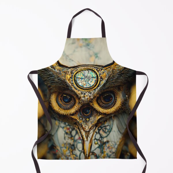 Item preview, Psychedelic Owl #2 | Owl | Bird Of Prey | Gustav Klimt | Alphonse Mucha designed and sold by lrjtucker.