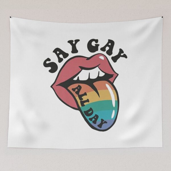 Item preview, Say Gay All Day designed and sold by slotteter.