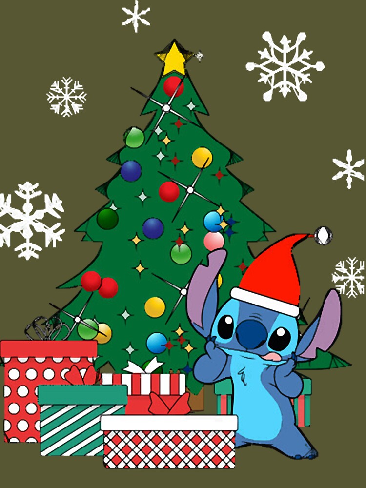 My Stitch Tree #stitch #liloandstitch #christmastree #cat