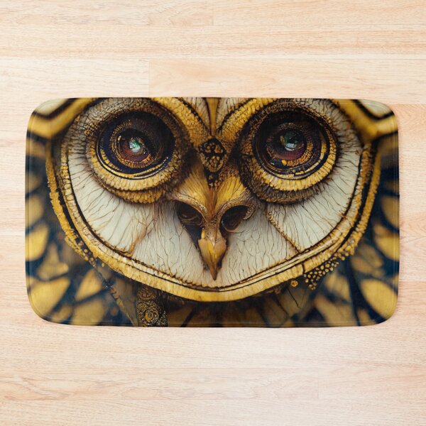 Item preview, Psychedelic Owl #3 | Owl | Bird Of Prey | Gustav Klimt | Alphonse Mucha designed and sold by lrjtucker.