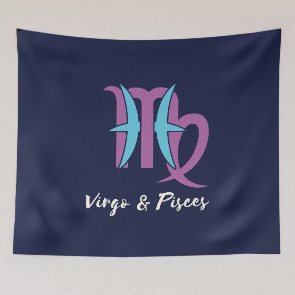 Item preview, Virgo and Pisces Couples Zodiac Horoscope designed and sold by jaygo.