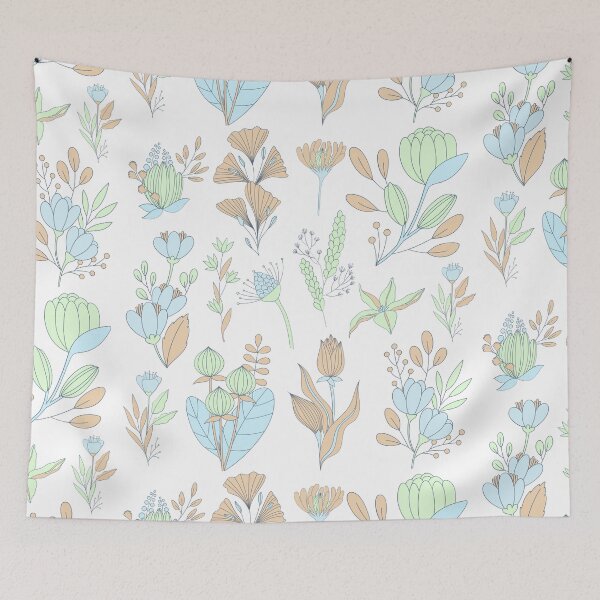 Item preview, Unlabeled flag colours floral pattern designed and sold by Holly-berry-art.