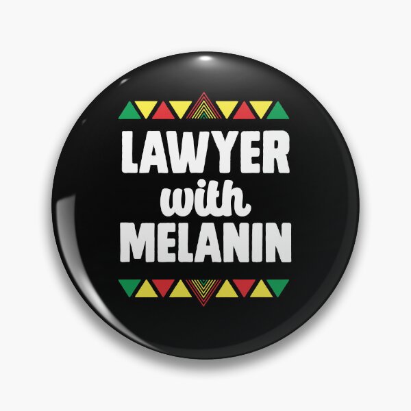 Item preview, Lawyer With Melanin Law Student Black History designed and sold by QueenOfPrint.