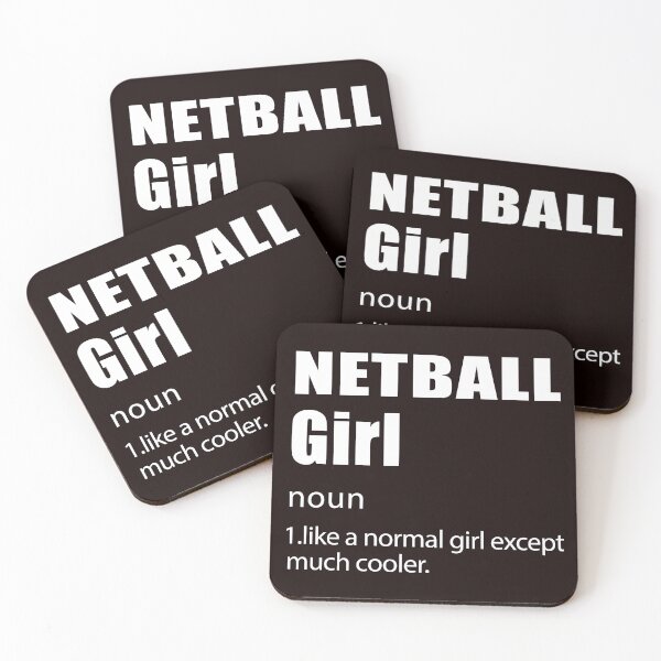 Item preview, Netball Girl Definition designed and sold by Aerial Addicts.