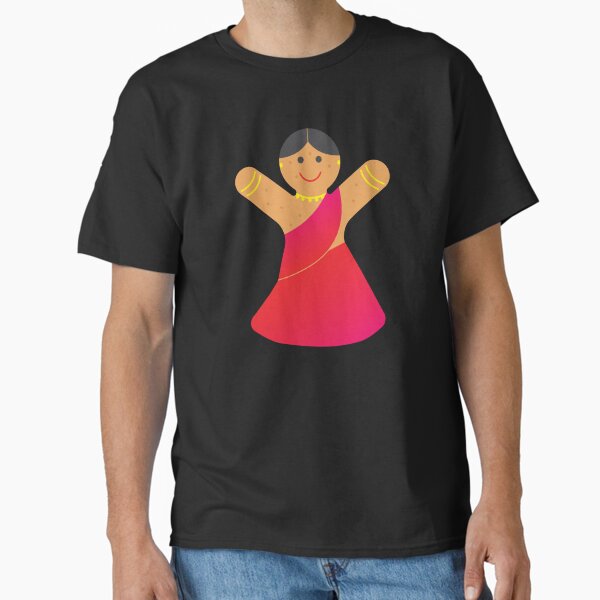 Item preview, Funny Punjabi Indian Women's Sari Gingerbread Man Sweat designed and sold by travisvgnagui.