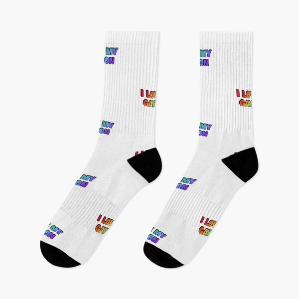 Item preview, I love my gay son - Pride rainbow colors designed and sold by Inspirationmotivation.
