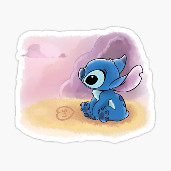 Stitch Inspired Disney Theme Sticker! Cute Lilo and Stitch Themed