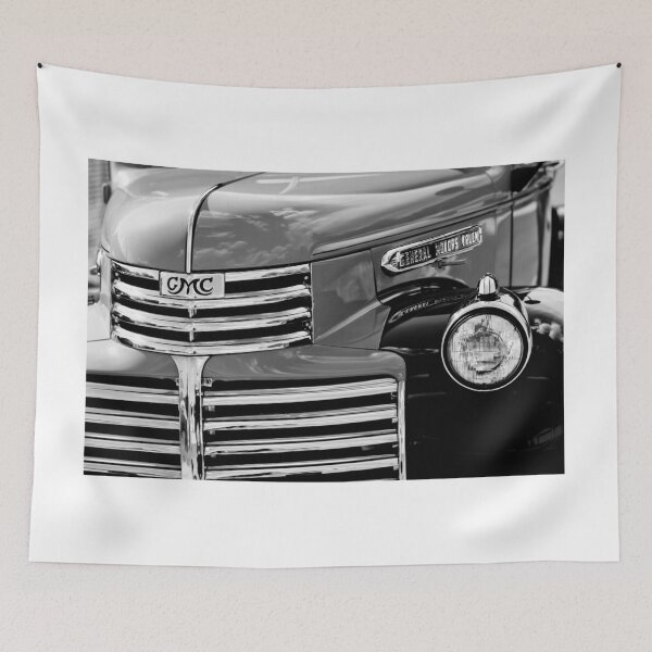 Item preview, 1942 GMC Grille Emblem -0094bw designed and sold by Jill Reger.