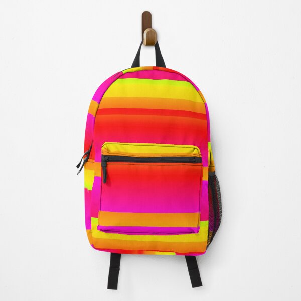 Item preview, Bright autumn color palette stripes | vibrant autumn color striped designed and sold by lausn.