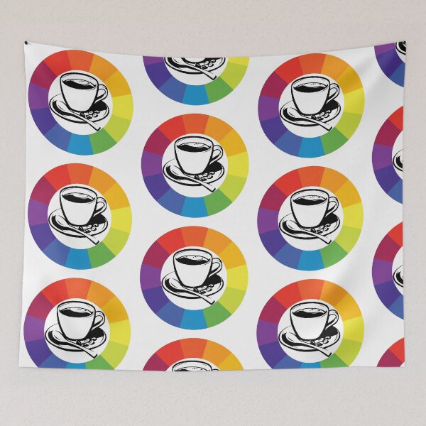 Item preview, Coffee With Rainbow Inside designed and sold by beefrancky.