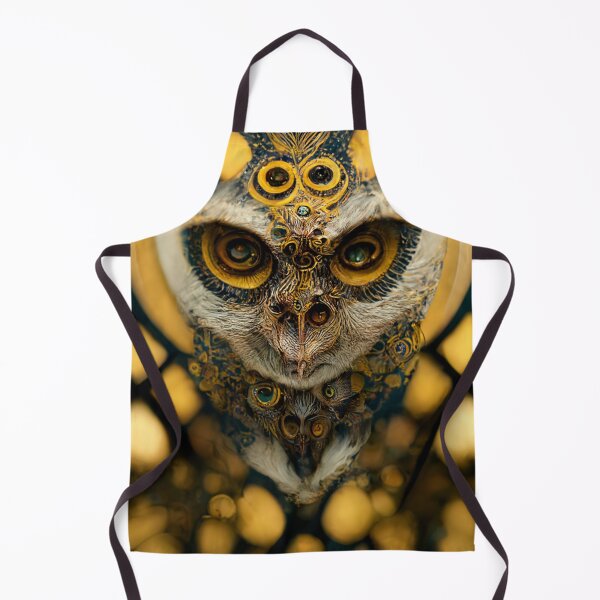 Item preview, Psychedelic Owl #4 | Owl | Bird Of Prey | Gustav Klimt | Alphonse Mucha designed and sold by lrjtucker.