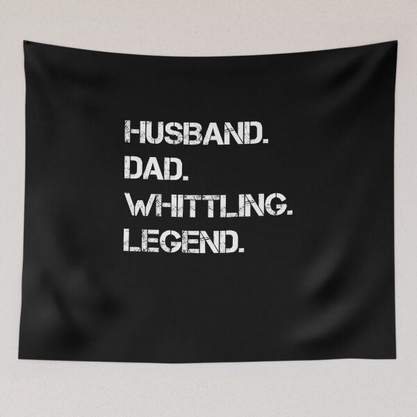 Item preview, Husband Dad Whittling Legend designed and sold by rachidhaz.