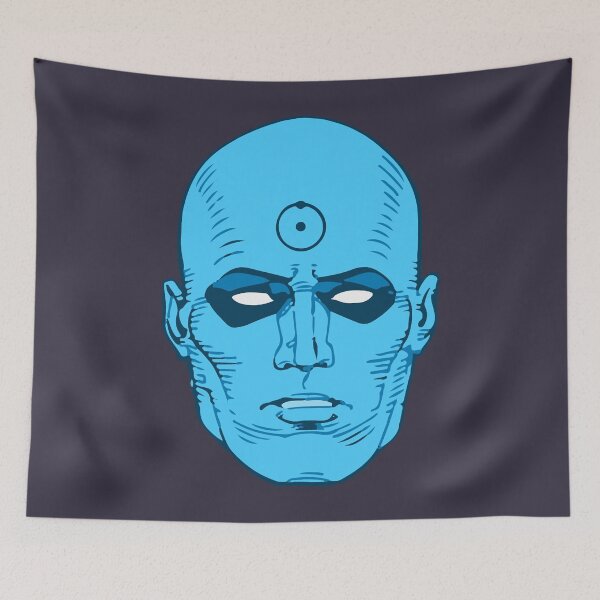 Item preview, People Call Me Dr. Manhattan head designed and sold by WandaRoth88.