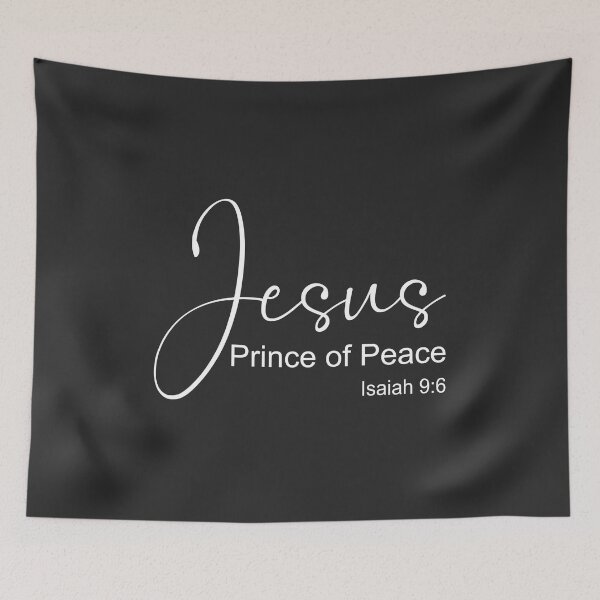 Item preview, Christian Design - Jesus, Prince of Peace - Isaiah 9 verse 6 designed and sold by simplydesignart.