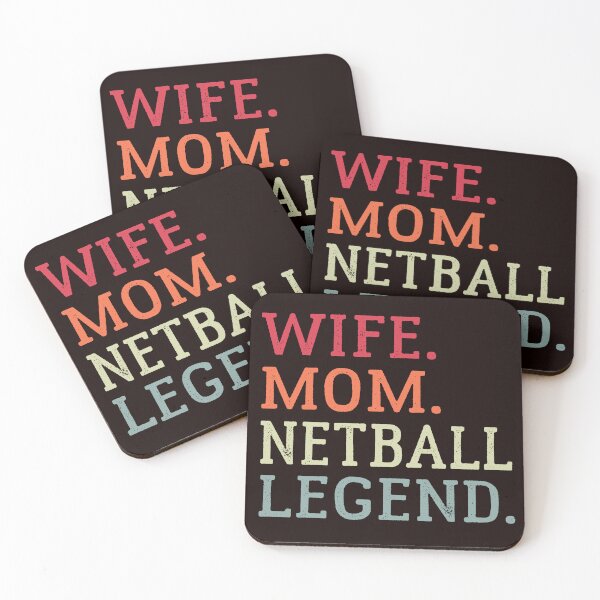 Item preview, Wife Mom Netball Legend designed and sold by Aerial Addicts.