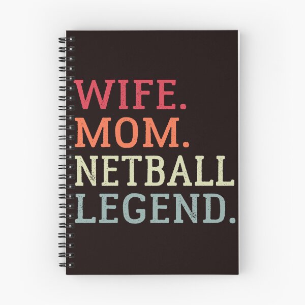 Item preview, Wife Mom Netball Legend designed and sold by Aerial Addicts.