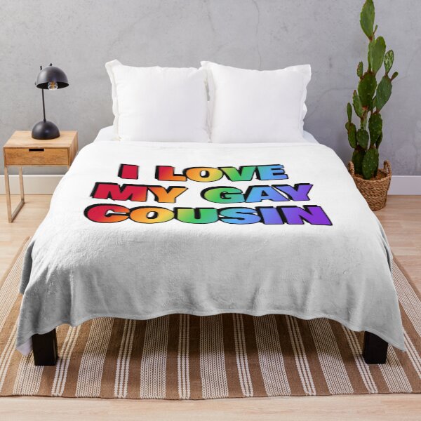 Item preview, I love my gay cousin - Pride rainbow colors designed and sold by Inspirationmotivation.