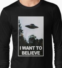 I want to believe // x files Long Sleeve T-Shirt