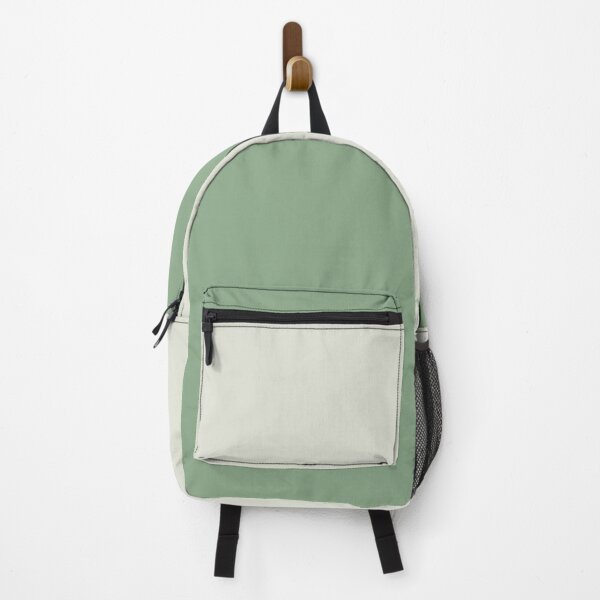 Sage Green Aesthetic School  Backpack