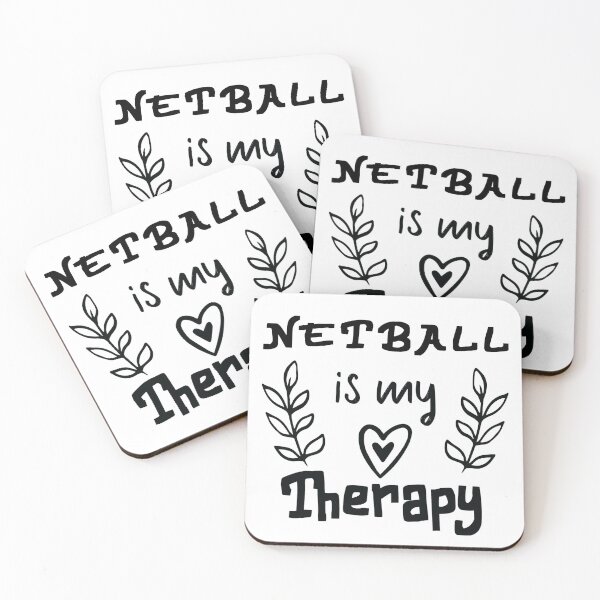 Item preview, Netball Is My Therapy designed and sold by Aerial Addicts.