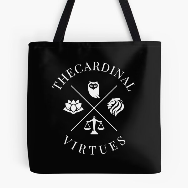 Item preview, Stoic Virtues Wisdom Temperance Justice Courage Stoicism  designed and sold by The Junto Shop.