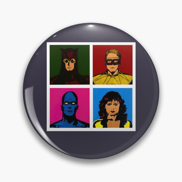 Item preview, Red Watchmen Painting designed and sold by WandaRoth88.