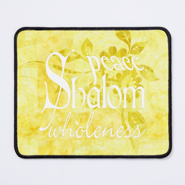 Item preview, Shalom in Yellow designed and sold by Susan Woolley.