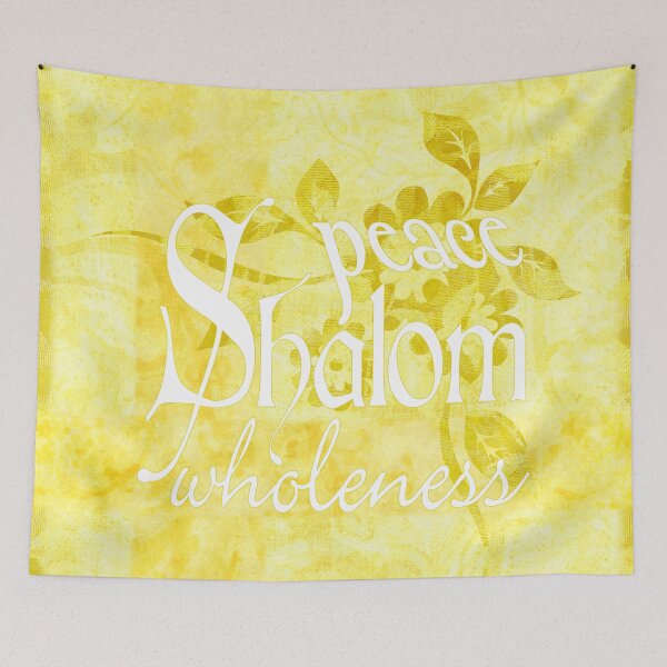 Item preview, Shalom in Yellow designed and sold by Susan Woolley.