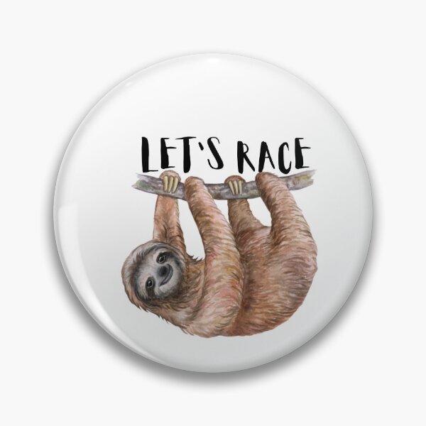 Item preview, funny folivora let's race shirt graphic designed and sold by FRANI-ART.