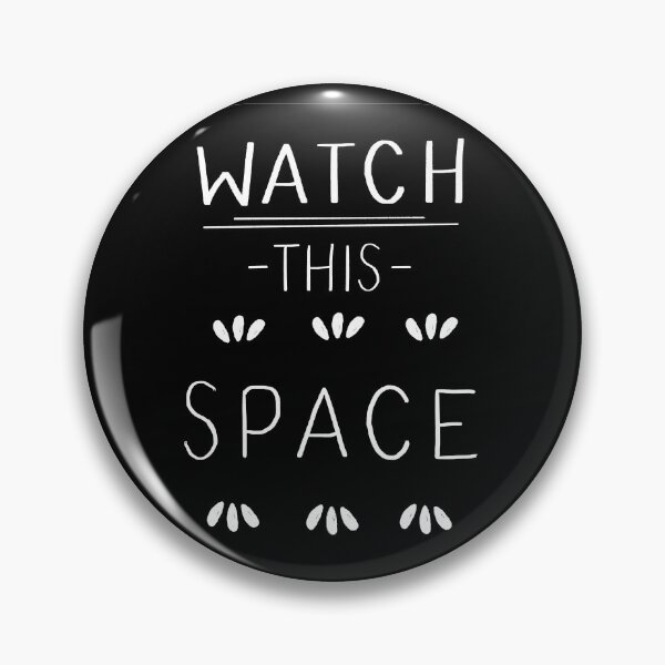 Item preview, Watch This Space Hand-Lettered Design designed and sold by Clare Walker.