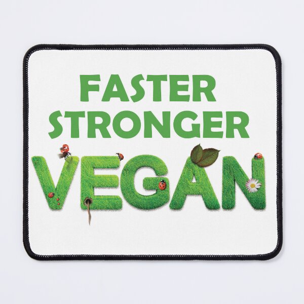 Item preview, Faster Stronger Vegan designed and sold by beefrancky.