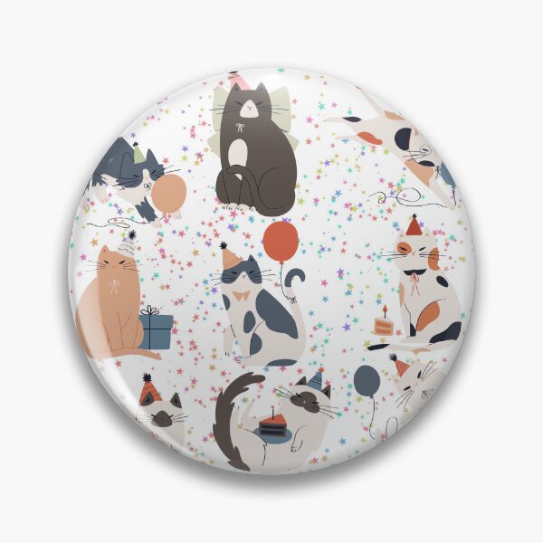 Item preview, Party themed cats designed and sold by Shiablue.