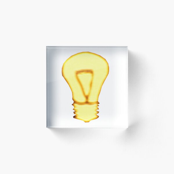 Golden Idea Acrylic Block