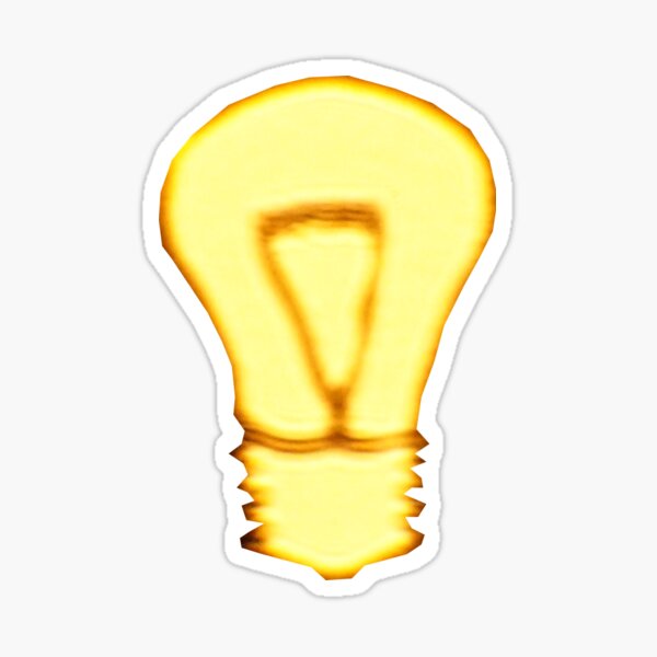 Golden Idea Sticker
