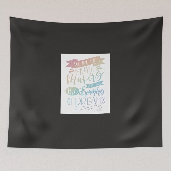 Item preview, Dreamers of Dreams Quote designed and sold by retkaeugieb.