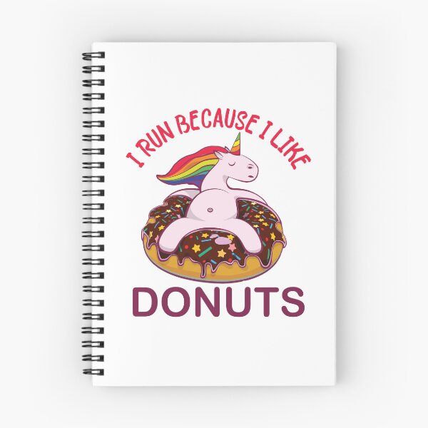 Item preview, I Run Because I Like Donuts designed and sold by beefrancky.