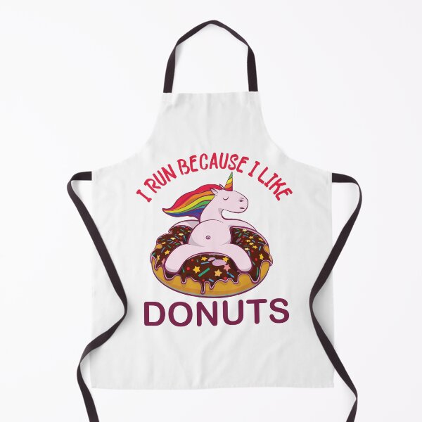 Item preview, I Run Because I Like Donuts designed and sold by beefrancky.