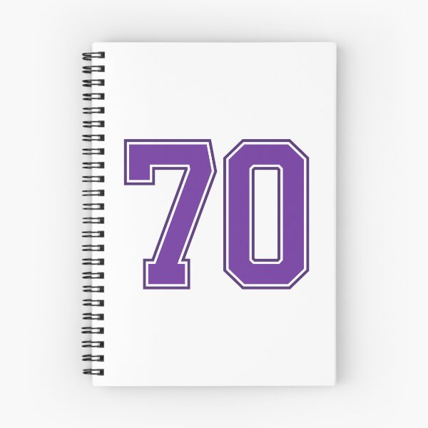 Item preview, Purple Number 70 lucky sports jersey seventy designed and sold by HeavyStyle.