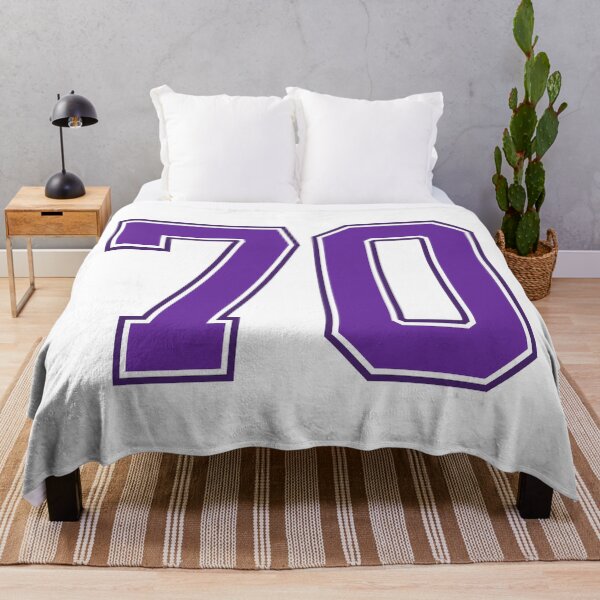 Item preview, Purple Number 70 lucky sports jersey seventy designed and sold by HeavyStyle.